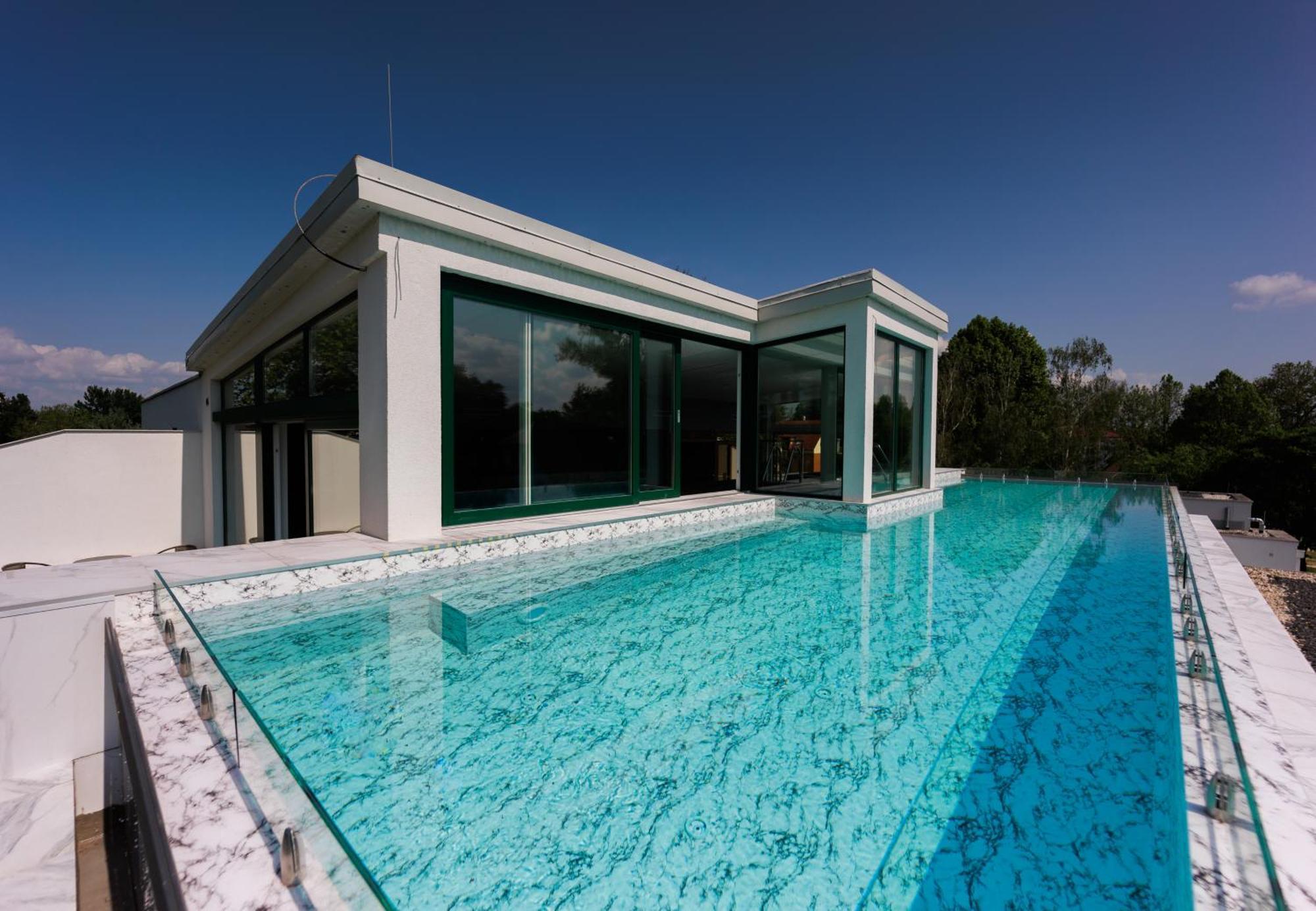 Villa Bauhaus Labi Garden Wellness Apartman Siófok Zewnętrze zdjęcie